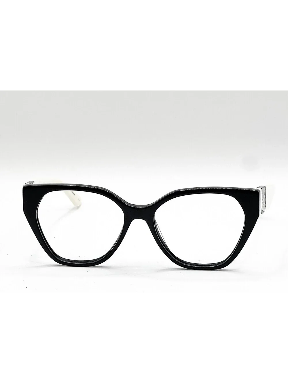 Karl Lagerfeld KL6053 004 Black/White Rectangle Authentic Eyeglass Frames 54-16